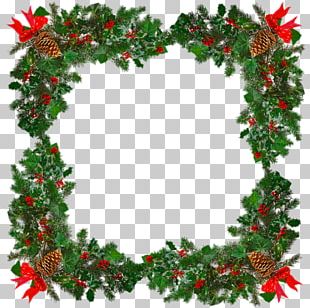 Christmas Wreath Stock Illustration Garland PNG, Clipart, Border ...