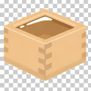 Drink - Wooden Box Icon Illustration PNG