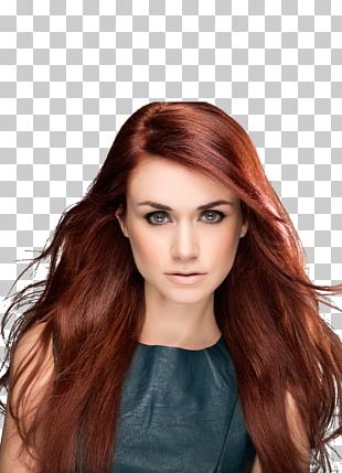 red hair model png