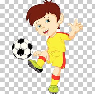 Football Player Cartoon PNG, Clipart, Area, Artwork, Ball, Boy, Cartoon ...