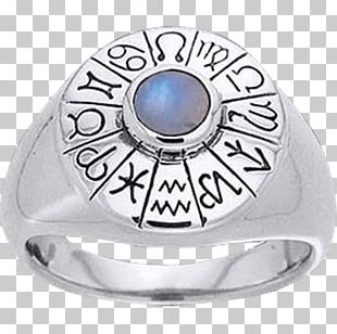 Ring Gemstone Body Jewellery Silver PNG