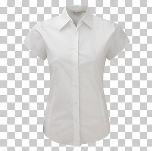 T-shirt White Blouse Sleeve PNG