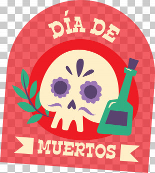 Day Of The Dead DÃ­a De Muertos Mexico PNG