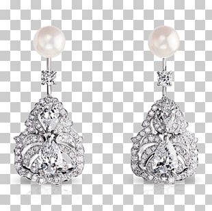 Pearl Earring Jewellery Diamond Gemstone PNG