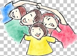 Family Watercolor Painting Father Child PNG