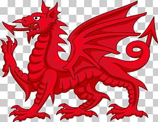 Flag Of Wales Uther Pendragon Welsh Dragon PNG, Clipart, Black And ...