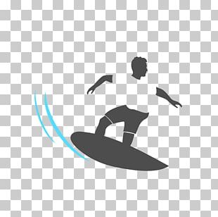 Logo Surfing Silhouette Surfboard Skateboarding PNG, Clipart, Blue ...