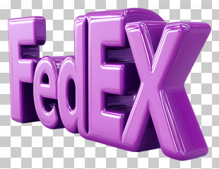 Fedex - Purple FedEx Logo Design PNG