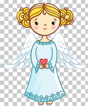 Angel Watercolor PNG Images, Angel Watercolor Clipart Free Download