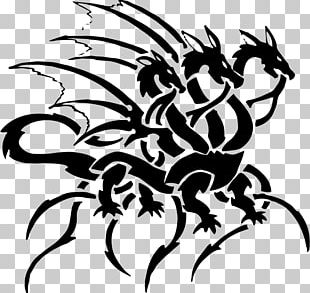 White Dragon Tattoo Chinese Dragon PNG, Clipart, Black And White, Black ...