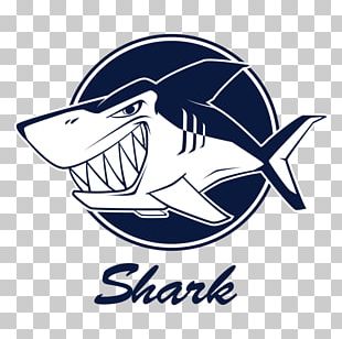 Great White Shark Logo PNG, Clipart, Animals, Black, Blue, Blue Shark ...