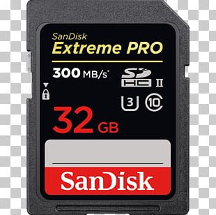 Flash Memory Cards Secure Digital SanDisk SDXC PNG