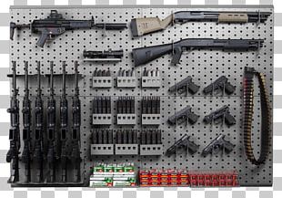 Weapon Mount Wall Gun Safe Room Firearm PNG