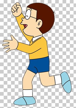 Nobita Nobi Cartoon Thumb PNG