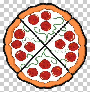 Pizza Slice - Pepperoni Pizza Illustration PNG
