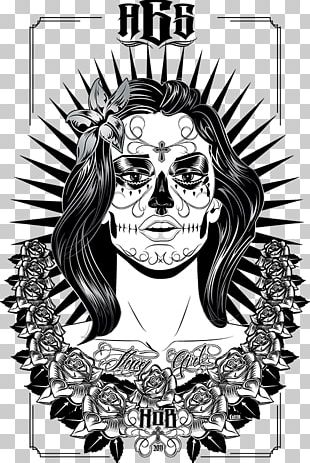 La Calavera Catrina Behance Visual Arts PNG