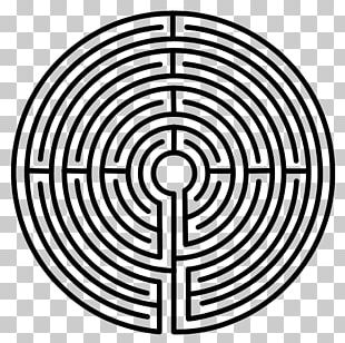 Labyrinth Hedge Maze Minotaur Theseus Chartres Png Clipart Angle Area Art Black Black And White Free Png Download