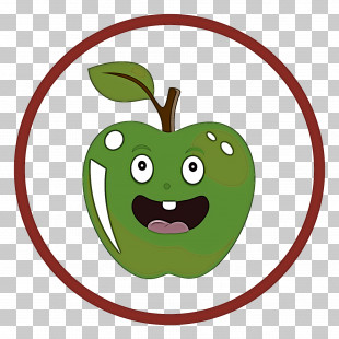 Cartoon Green Apple PNG Images, Cartoon Green Apple Clipart Free Download