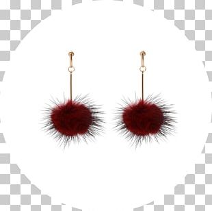 Earring Body Jewellery Bijou Maroon PNG