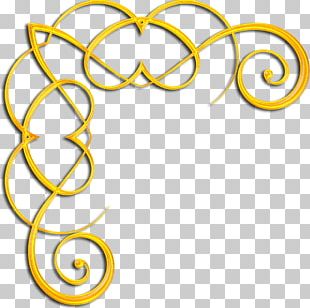 Gold Frames Polyvore PNG