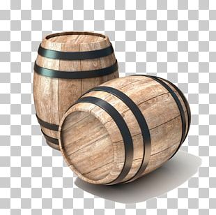 Red Wine Beer Oak Barrel PNG