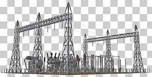 Electrical Substation Electricity Electrical Grid High Voltage Electric ...