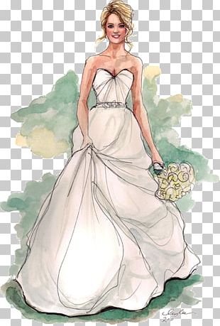 Gown Wedding dress Drawing Sketch dress transparent background PNG clipart   HiClipart
