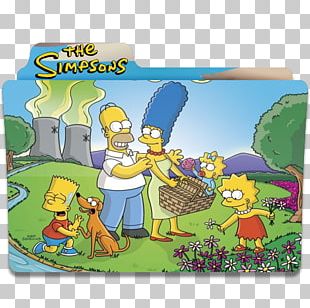 Homer Simpson Marge Simpson Lisa Simpson Mr. Burns Bart Simpson PNG
