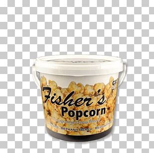 Popcorn Caramel Corn Bucket Container Snack PNG