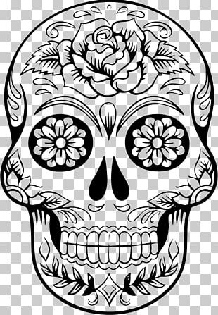 Calavera Hello Kitty Skull Day Of The Dead PNG, Clipart, Art, Artwork ...