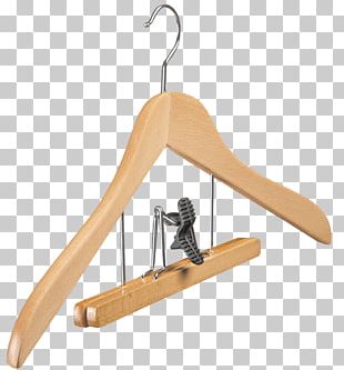 Clothes Hanger Wood Beuken Clothing Hook PNG