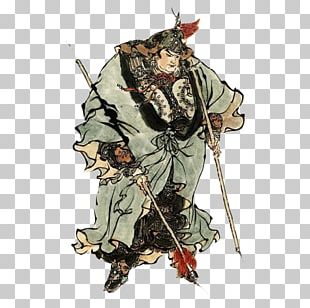 Water Margin Mount Liang Lin Chong Dong Ping Five Tiger Generals PNG