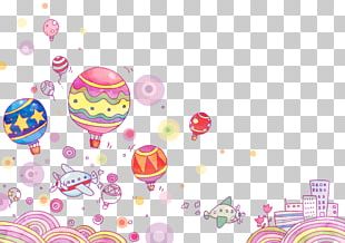 Cartoon Mural PNG
