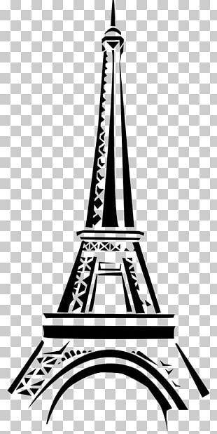 Eiffel Tower Drawing PNG