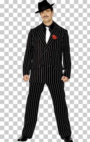 Costume Party Pin Stripes Zoot Suit PNG