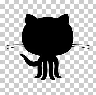 Black and gray cat , Computer Icons GitHub, Github Logo Save Icon