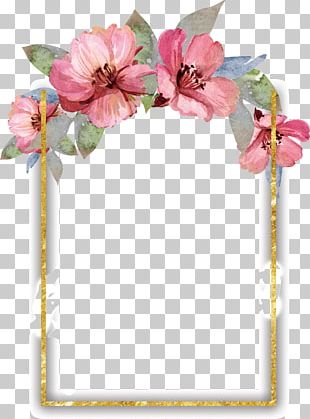 Watercolor Aesthetic Style Floral Wreath PNG, Clipart, Aesthetic ...