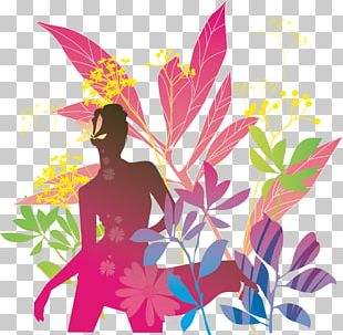 Floral Design Illustration PNG