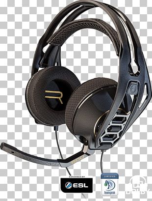 Microphone Plantronics RIG 500HD Headset 7.1 Surround Sound PNG