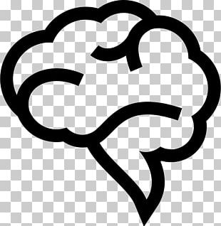 Outline Of The Human Brain PNG, Clipart, Artwork, Black And White ...