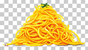 Chow Mein Noodles - Delicious Spaghetti Pile PNG
