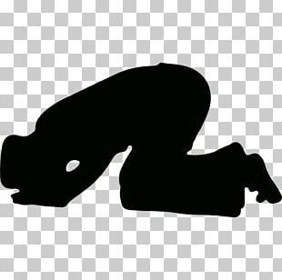 Prostration Islam Sujud Prayer PNG, Clipart, Allah, Black, Black And