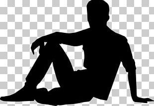 Silhouette Person Sitting PNG, Clipart, Black, Black And White ...