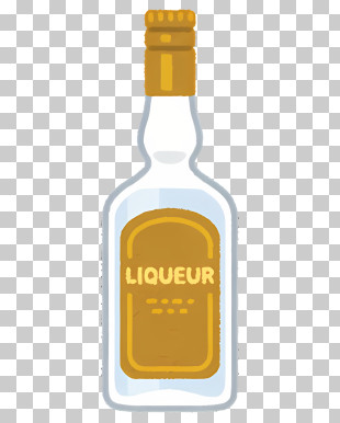 Wine - Liqueur Bottle PNG