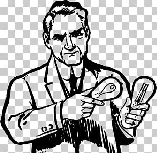 Thomas Edison Inventor Invention PNG
