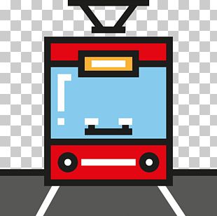 Bus Transport Tram Icon PNG