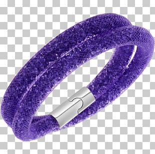 Bracelet Jewellery Swarovski AG Purple Violet PNG
