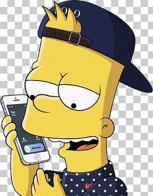 1009 X 1178 92 - Bart Simpson Supreme Png Clipart (#62633) - PikPng