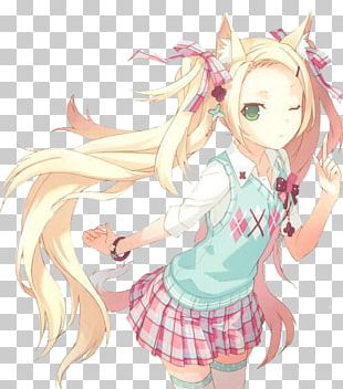 Catgirl Another Anime Kawaii, dark girl anime, Personagem fictício, garota,  anime png