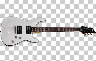 Schecter Guitar Research Schecter Omen 6 Electric Guitar Bass Guitar PNG